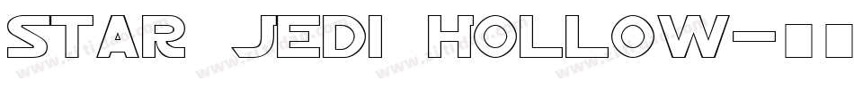 Star Jedi Hollow字体转换